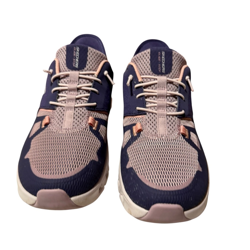 Skechers Slip-ins Glide-Step Altruism Purple Pink Sneakers 150420 Womens 7.5